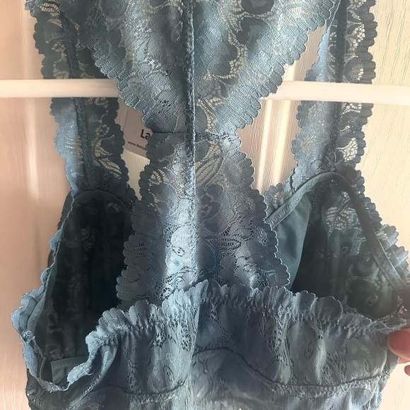 2Sable Betsy Boo's blue stretch fabric bra size L - Picture 4 of 7